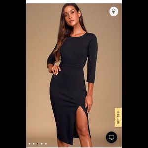 Embrace 3/4 sleeve Lulus Dress